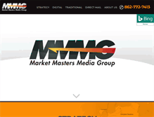 Tablet Screenshot of marketmastersmedia.com